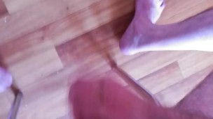 In the kitchen