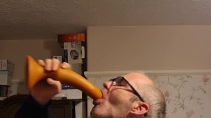 Deep throating 20"