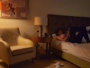 Hot Wife Risky Blowjob Near Window Strangers Are Watching Her 1/16