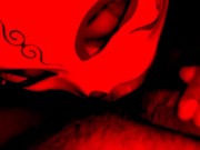 Drain My Balls - Cock Sucking POV in Cute Mask and Braces 12/16