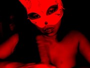 Drain My Balls - Cock Sucking POV in Cute Mask and Braces 13/16