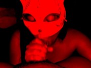 Drain My Balls - Cock Sucking POV in Cute Mask and Braces 4/16