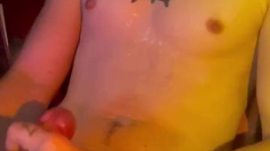 Huge cumshow after 2 days of edging!