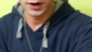 Love cum video for girlfriend on her pink blanket