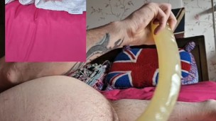 6 inch girth 18 inch length double ended dildo birthing
