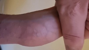 Foreskin ballooning in slow motion