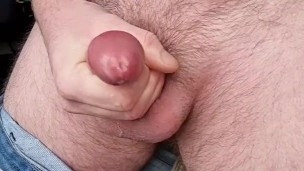 Thick ropes of cum in slow motion