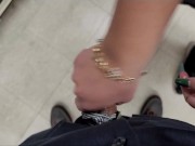 Risky Retail Store Handjob 11/16