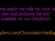 WHITE TEEN MILKING BIG BLACK COCK 15/16