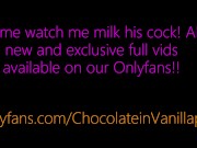 WHITE TEEN MILKING BIG BLACK COCK 16/16