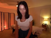 Petite Masseuse Gives Big Dick Client Unforgettable Happy Ending 1/16