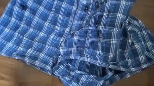 Huge Cumshot on my undies