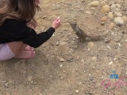 GFE sessions with Macy Meadows peeing outdoors and rubbing her pussy with in the car 12/16