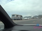 GFE sessions with Macy Meadows peeing outdoors and rubbing her pussy with in the car 6/16