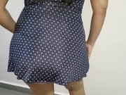 I made a strip dance naked and showed my butt to my husband's friend look what happened 3/16