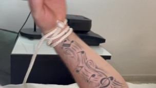 Abdl bondage - made drink stepdads pee & cum for release