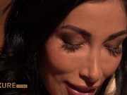 A hard Double Penetration for the busty wife 2/16