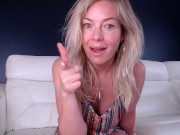 Jerk off instruction with strip tease and mutual masturbation 2/16