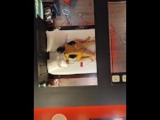 Dei a buceta pro , ele filmou pelo espelho do teto 3/16