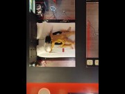 Dei a buceta pro , ele filmou pelo espelho do teto 4/16