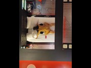 Dei a buceta pro , ele filmou pelo espelho do teto 5/16