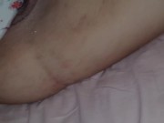 Closeup of my slutty wife getting a biggest cumshot 16/16