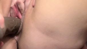Destroyed my pumped up pussy with 11" dildo and stretched it out fisting & fingering while i squirt!