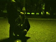 me on a leash like a dog while the traffic passes around us and anyone can run into us... priceless. 15/16