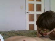 年の差カップル　痴女淫語責め　今日は私がたっぷり責めてあげるから、オマンコの奥でザーメンぶちまけなさい！！ 4/16