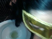 Just another day of serving as his urinal 15/16