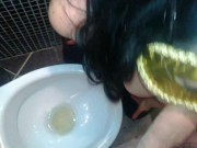 Just another day of serving as his urinal 16/16