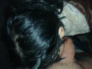 Leather jacket public blowjob 10/16