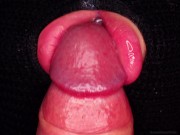 CLOSE UP POV: FUCK My Perfect LIPS with Your BIG HARD COCK and CUM In MOUTH! Balaclava BLOWJOB ASMR 13/16