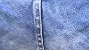 Twink wet fart in jeans