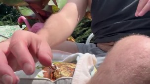Backyard Jerk Off