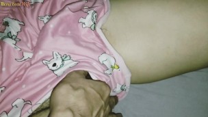 MILF Amateur Wife fucking POV gets a big Cum On Pussy #5