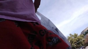 freeballing while going to the store 2