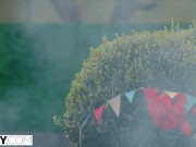 TUSHY Curvy babe DPed 1/16