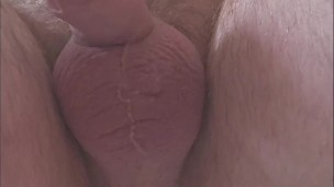 Dildo riding and leaking cum