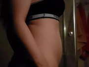 playin in the bathroom 4/16