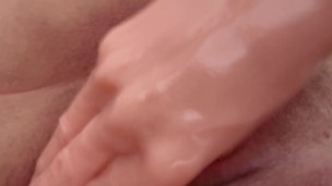 Fisting Hand Stroke My Big Clit And Wet Pussy