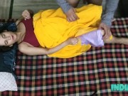 Indian Bhabhi In Yellow Sari Having Sex With Her Husband 5/16
