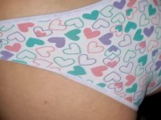 Cum eating cuckold - Massive cumshot over my wife's pussy and eating all cum 1/16