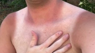 Nipple Play In A Hidden Trail
