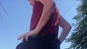 Pulling My Pants Down On A Hidden Trail