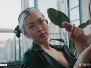 Leashed and Collared Mila plays with cock and takes cock - Themindoftommy 10/16