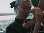 Leashed and Collared Mila plays with cock and takes cock - Themindoftommy 11/16