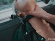 Leashed and Collared Mila plays with cock and takes cock - Themindoftommy 15/16