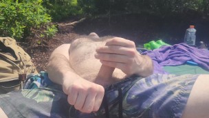 my boyfriend filming me jacking off while in public, too hot for clothing, fuck that lets get naked