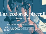 Mi novia quiere correrse pero no la dejo [relatos para tocarme] [bdsm] [lesbiana]